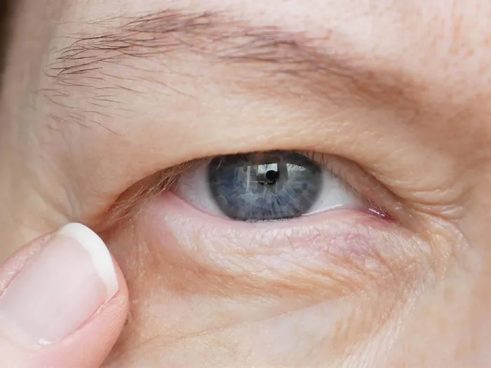 افتادگی پلک